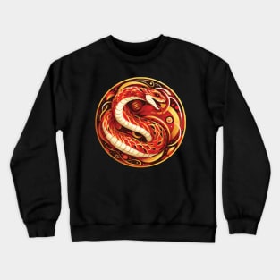 Chinese Zodiac Year of the Snake Crewneck Sweatshirt